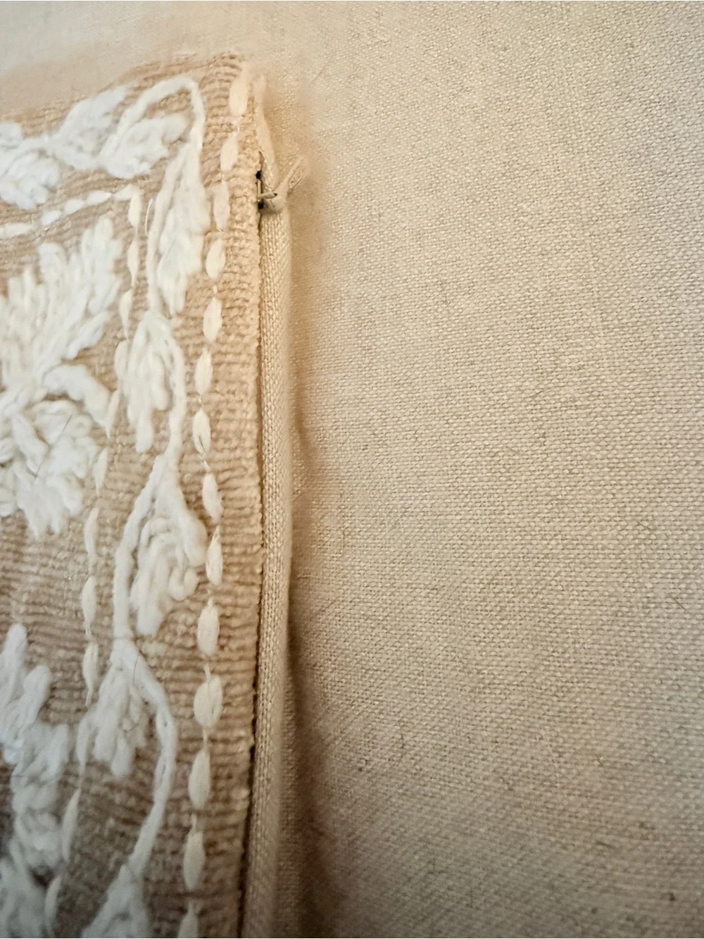 Pottery Barn - Lyla Embroidered Lumbar Pillow Cover
